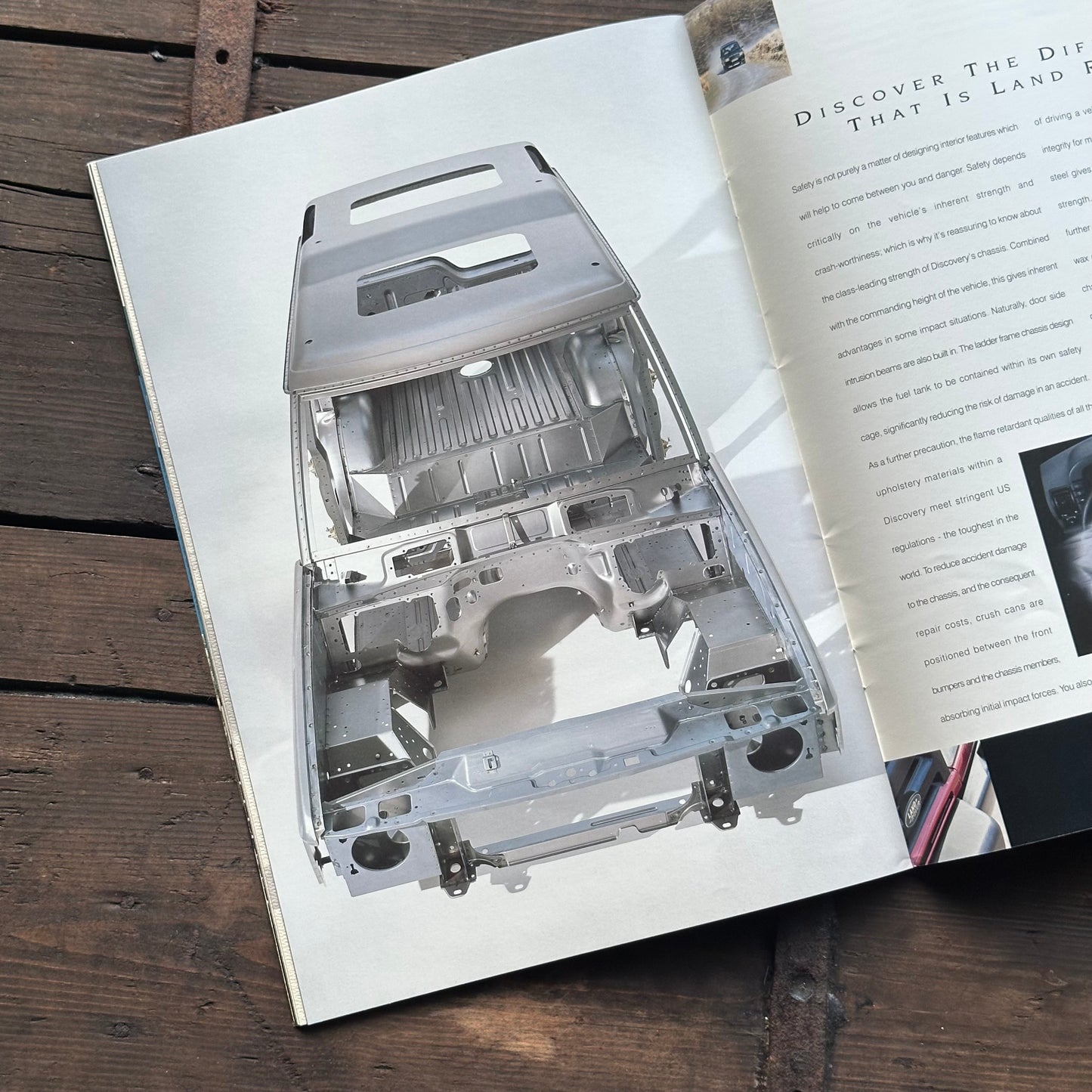 LAND ROVER DISCOVERY 1 BROCHURE 1995 - ENGLISH