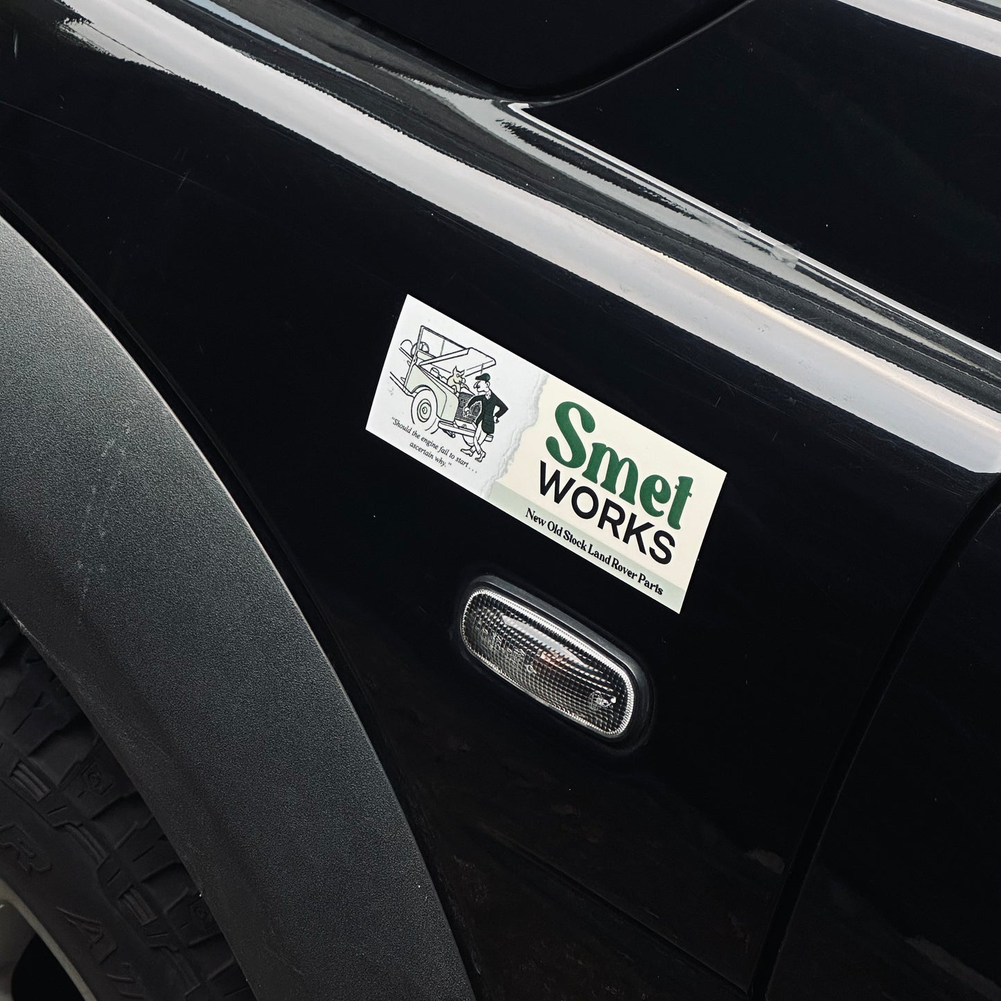 SMET WORKS BUMPER STICKER