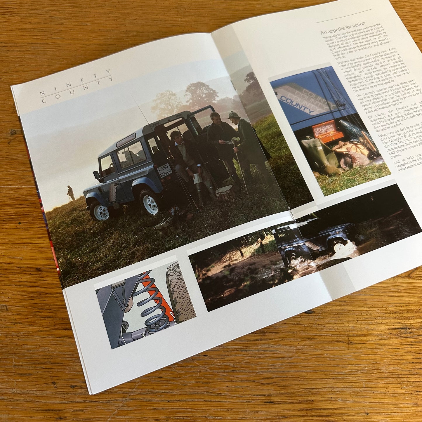 LAND ROVER COUNTY BROCHURE 1989 - ENGLISH