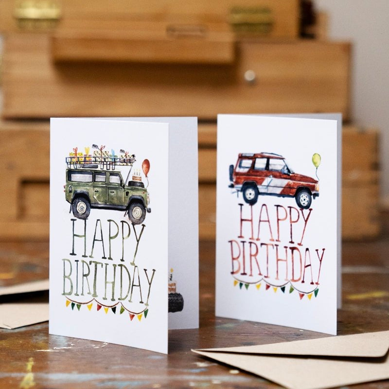 LAND ROVER THEMED CARDS – Smet Works