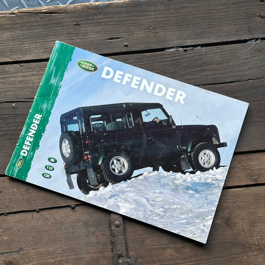 LAND ROVER DEFENDER BROCHURE 1999 - DUTCH