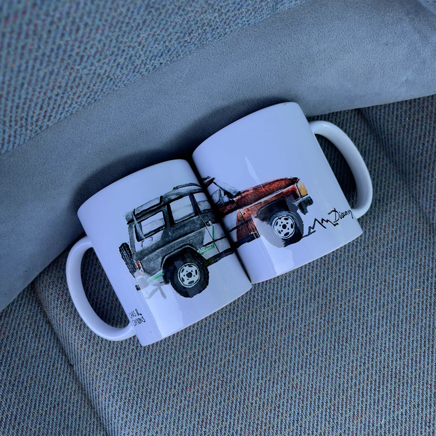 LAND ROVER THEMED MUGS