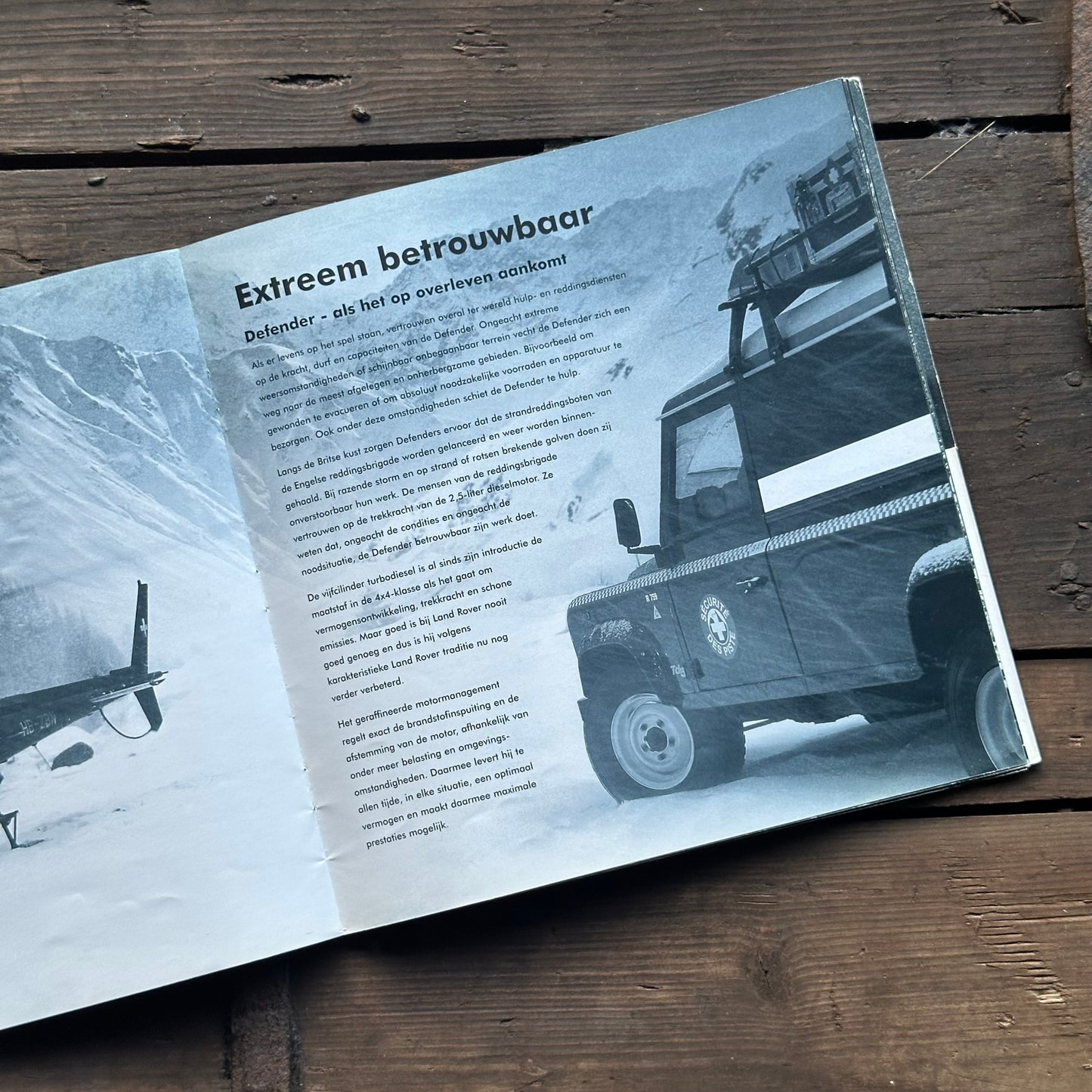 LAND ROVER DEFENDER BROCHURE 2002 - DUTCH