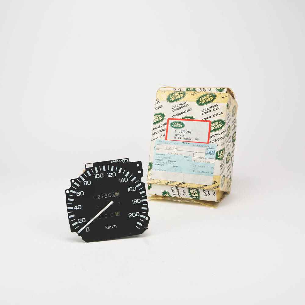 SPEEDOMETER KMH – Smet Works Land Rover Parts